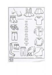 English Worksheet: basic_vocabulary_clothes