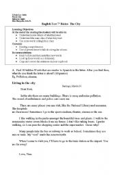 English worksheet: English Test