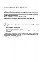 English Worksheet: Post-Economic-Apocalypse speaking activity