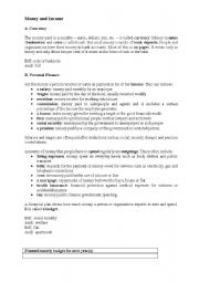 English Worksheet: Accounting Terms