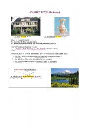 English Worksheet: Passive Voice (the basics)