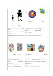 English Worksheet: comparatives and superlatives