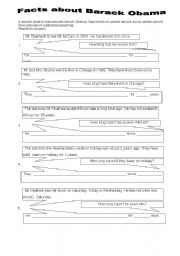 English worksheet: Present perfect with since and for (EFL)