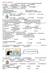 6th grade worksheet