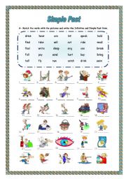 SIMPLE PAST (IRREGULAR VERBS)