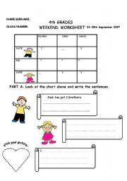 English Worksheet: amusing 3rd - 4th grades worksheet :)