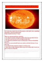 English Worksheet: should
