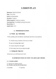 English worksheet: ( insomnia )