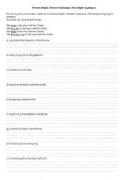 English worksheet: Grammar Exercises