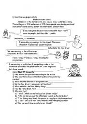 English worksheet: the blackout 