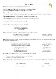 English worksheet: SUBJUNCTIVE