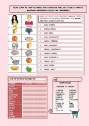 English Worksheet: NOUNS PART 2/2