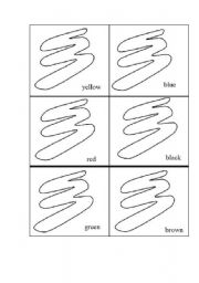 English Worksheet: Colors