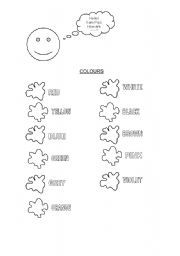 English Worksheet: Colour with pipo