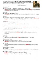 English Worksheet: Linking Words