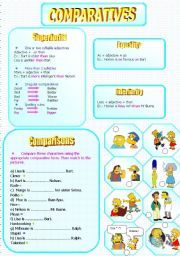 COMPARATIVES (superiority, inferiority, equality)