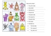English Worksheet: present continuos bingo table