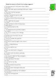 English Worksheet: Passive Voice