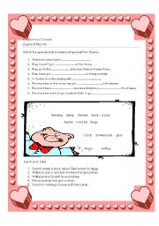 English Worksheet: Wallace and Gromit  The Grand day video guide