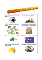 Conversation cards (No. 7) -  Australia