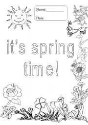 English Worksheet: Its spring time