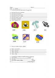 English worksheet: PREOS