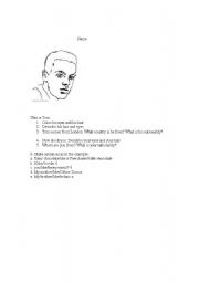 English Worksheet: Describing appearance and more