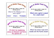 English Worksheet: Inference Task Cards