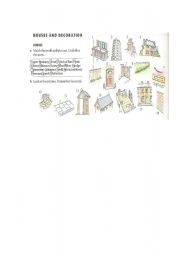 English Worksheet: house