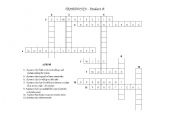 English Worksheet: personality adjectives crossword