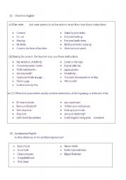Classroom Language