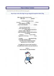 English worksheet: Please Mr Postman The Beatles song fill in