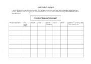 English worksheet: Soap Product Analysis