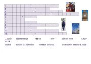 English Worksheet: London Attractions Crossword