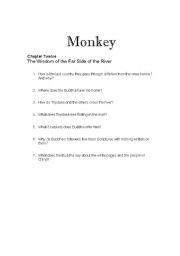English worksheet: Monkey: Journey to the West Chapter 12
