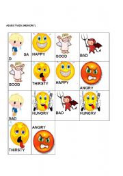 English Worksheet: memory