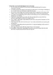 English Worksheet: Increase and Decrease Verbs