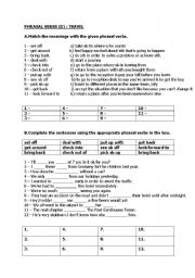 English Worksheet: phrasal verbs 