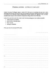 English worksheet: Exam samples - Wriring 3