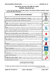 solidarity associations quiz