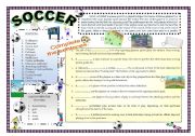 English Worksheet: CAN YOU PLAY SOCCER?