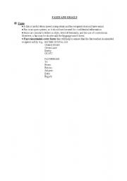 English worksheet: comercial correspondence-faxes and emails
