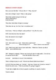 English Worksheet: Bridget Jones Diary