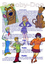 English Worksheet: Scooby-Doo