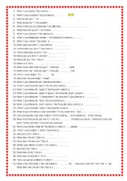 English Worksheet: how to write a letter  -  about me