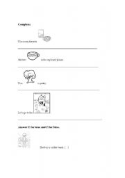 English Worksheet: Review Midterm