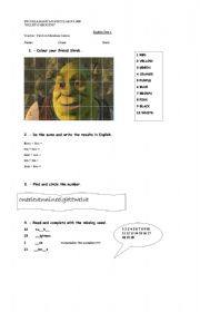 English worksheet: TEST 2 ND GRADE