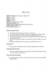English Worksheet: jobs