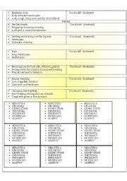 English Worksheet: Illness Role-play