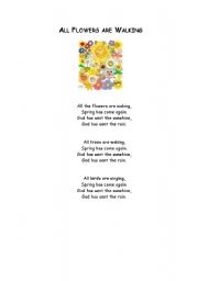 English worksheet: NURSERY RHYMES